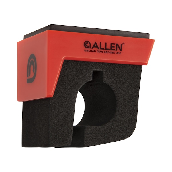 Allen Co Magnetic Firearm & Fishing Rod Holder with Frame, Black/Red 5657 - main